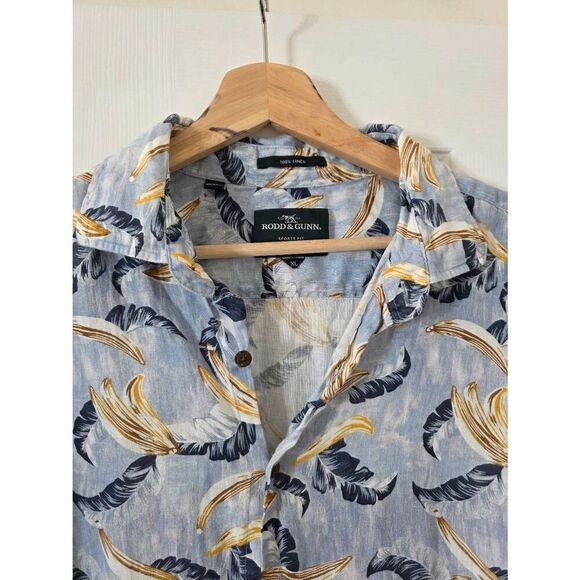 Rodd & Gunn Boddytown Sports Fit Shirt, Linen XL $168 - Picture 4 of 9